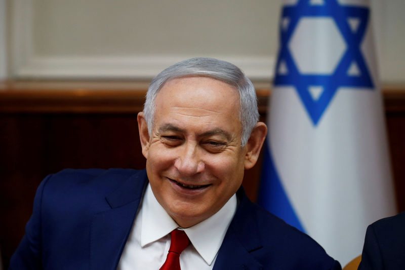 © Reuters. متحدث باسم نتنياهو: إسرائيل تجري انتخابات مبكرة في أبريل