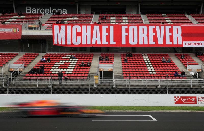 © Reuters. Formula One Test Session