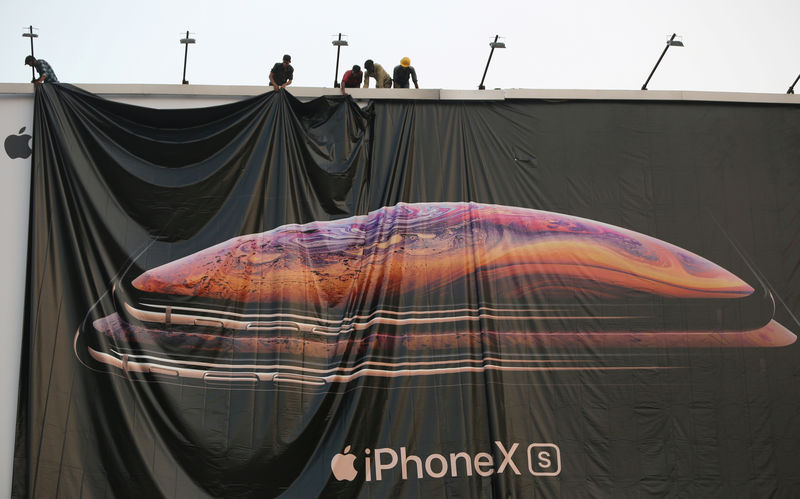 © Reuters. Foxconn empezará a ensamblar iPhones de alta gama en India en 2019