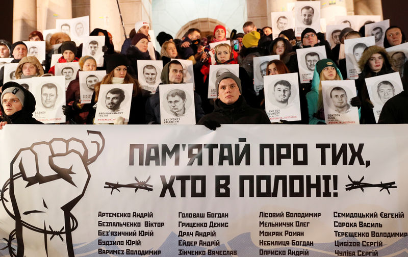 © Reuters. Moscú rechaza la petición europea de que libere a los marineros ucranianos