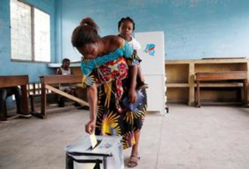 © Reuters. Oposición del Congo se queja de iregularidades en elección presidencial