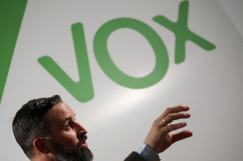 © Reuters. Vox se dispara en intención de voto y amplía la mayoría de la derecha, según sondeo