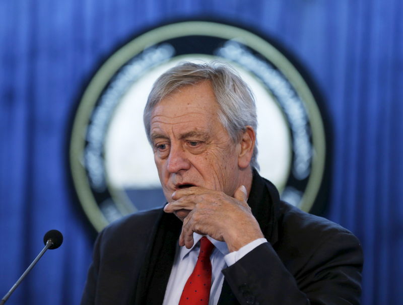 © Reuters. Nicholas Haysom, representante especial do secretário-geral da ONU na Somália