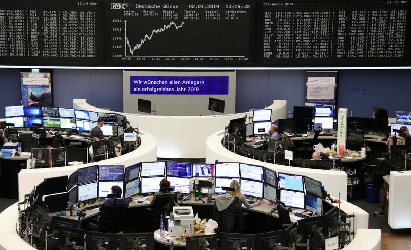 European shares start 2019 shakilyas China, EU figures deepen gloom