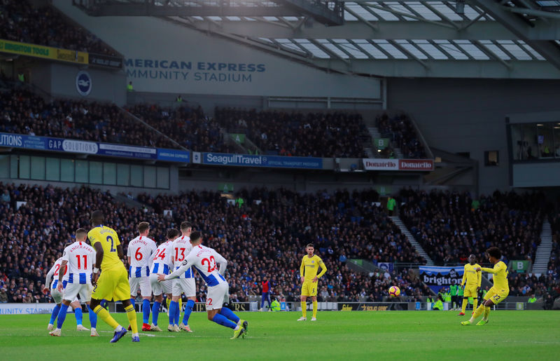 © Reuters. Premier League - Brighton & Hove Albion v Chelsea