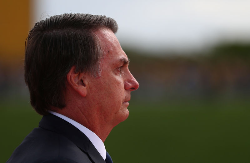 © Reuters. Jair Bolsonaro em Brasília