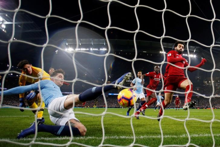 © Reuters. Premier League - Manchester City v Liverpool