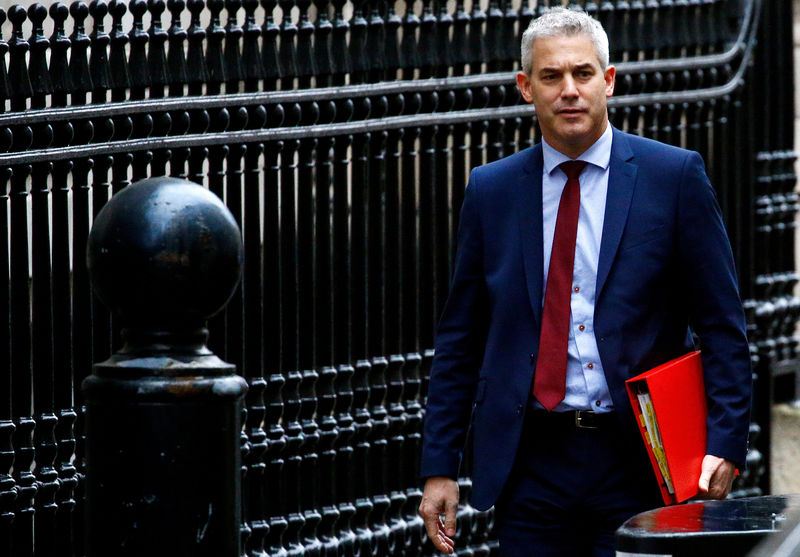 © Reuters. Ministro britânico para o Brexit, Stephen Barclay