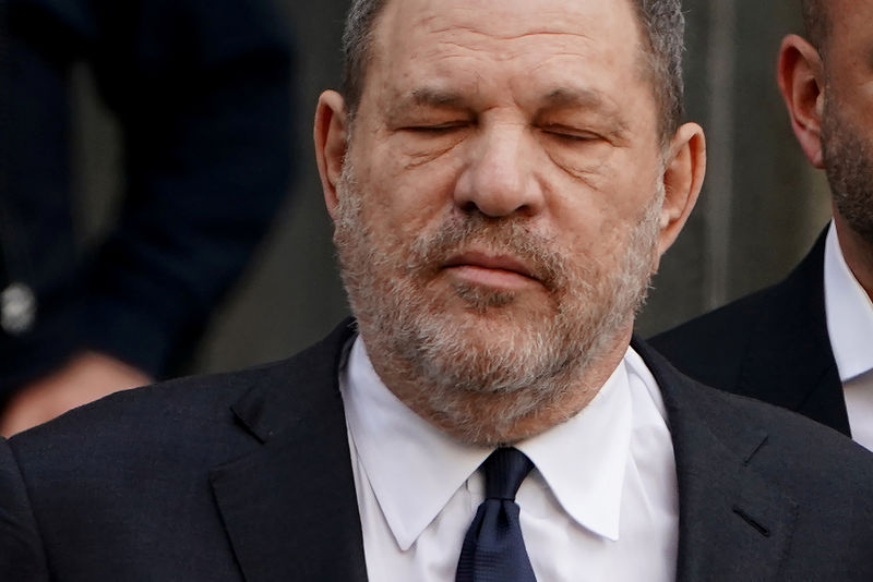 © Reuters. Harvey Weinstein irá a juicio en mayo acusado de agresión sexual