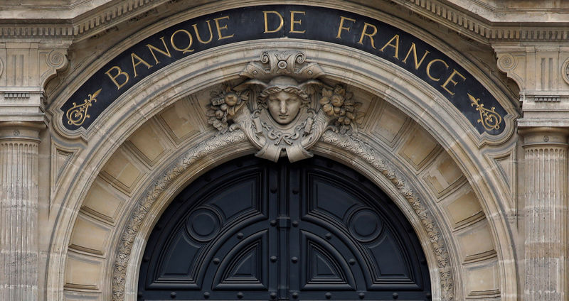 © Reuters. LA BANQUE DE FRANCE CONFIRME PRÉVOIR 0,2% DE CROISSANCE POUR LE QUATRIÈME TRIMESTRE 2018