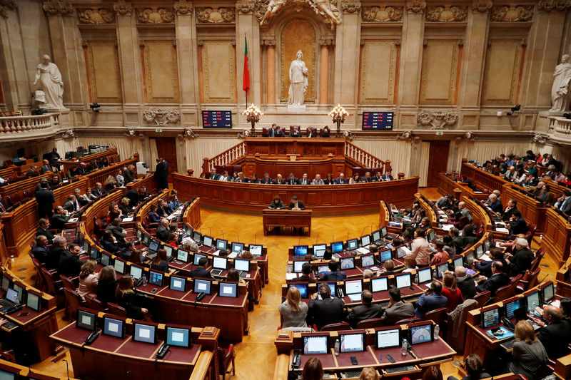 © Reuters. Parlamento português, em Lisboa