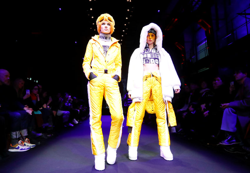 © Reuters. Desfile da Bogner na Fashion Week de Berlim