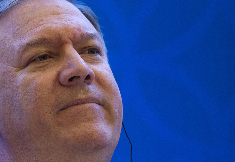 © Reuters. Secretário de Estado norte-americano, Mike Pompeo