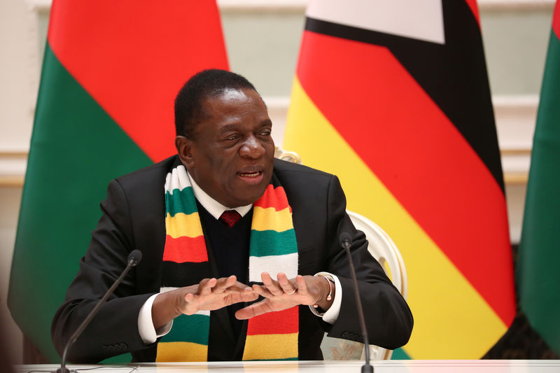 © Reuters. متحدث رئاسي: الحملة التي تشنها حكومة زيمبابوي نذير لما هو آت
