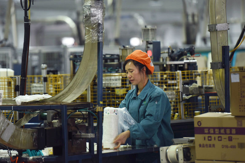 © Reuters. نمو اقتصاد الصين بأبطأ وتيرة في 28 عاما خلال 2018