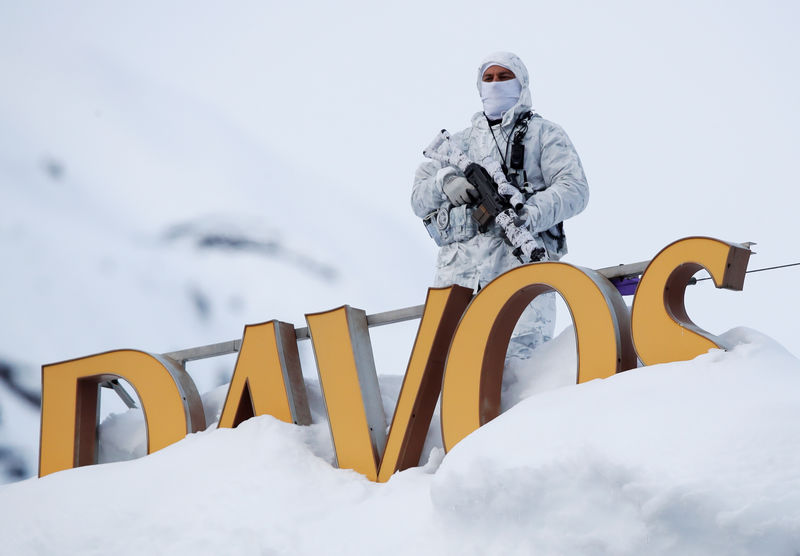 © Reuters. 2019 World Economic Forum annual meeting in Davos