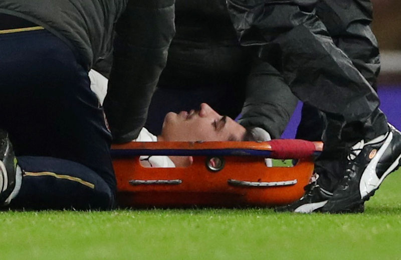 © Reuters. تقارير: بيليرين يغيب حتى نهاية الموسم بسبب إصابة في الركبة