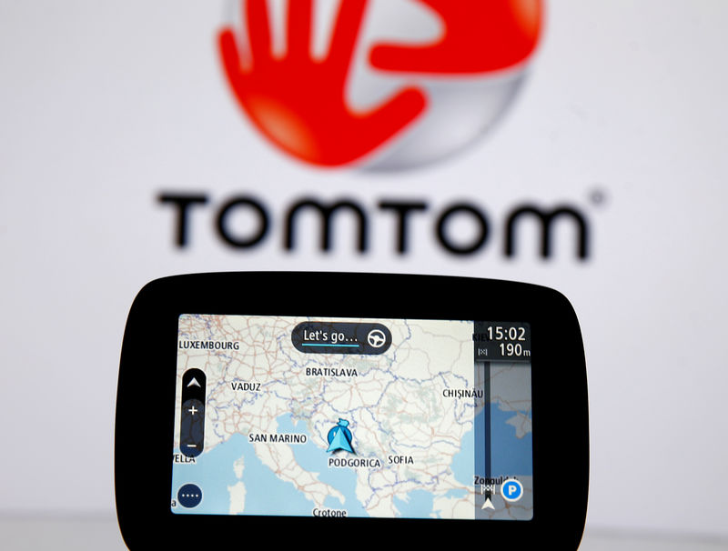© Reuters. Dispositivo de navegação da TomTom