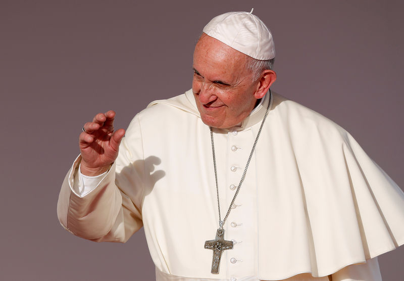 © Reuters. Pope Francis visits Panama for World Youth Day