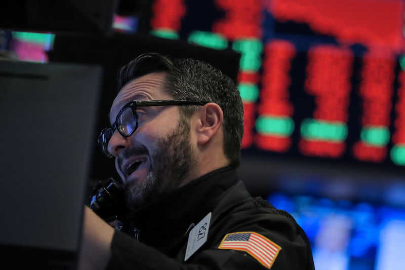 © Reuters. Operador na Bolsa de Valores de Nova York