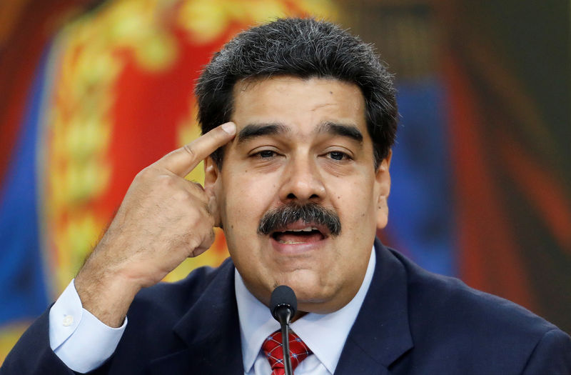 © Reuters. Presidente da Venezuela, Nicolás Maduro, durante coletiva de imprensa em Caracas