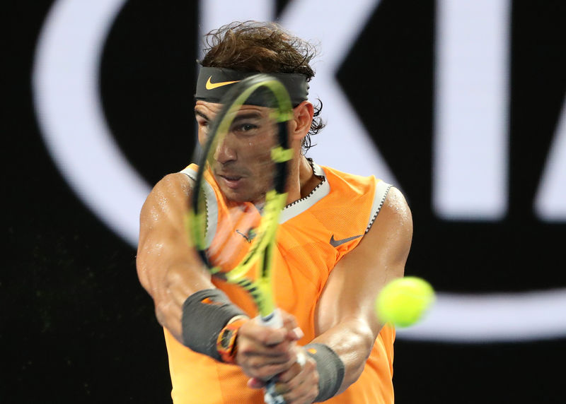 © Reuters. Tennis - Australian Open - Semi-final