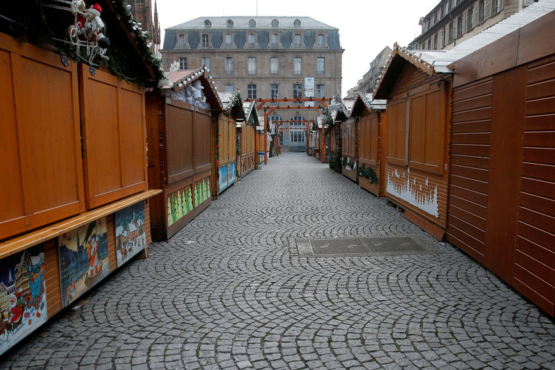 © Reuters. CINQ PERSONNES INTERPELLÉES DANS L'ENQUÊTE DE STRASBOURG