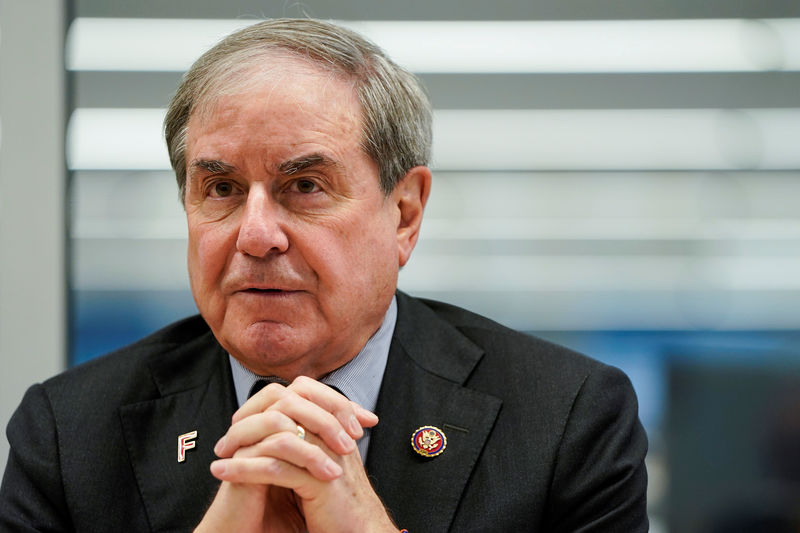 © Reuters. Chairman of the House Budget Committee John Yarmuth (D-KY) speaks during an interview with Reuters in Washington
