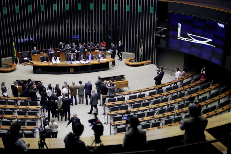 © Reuters. Plenário da Câmara dos Deputados