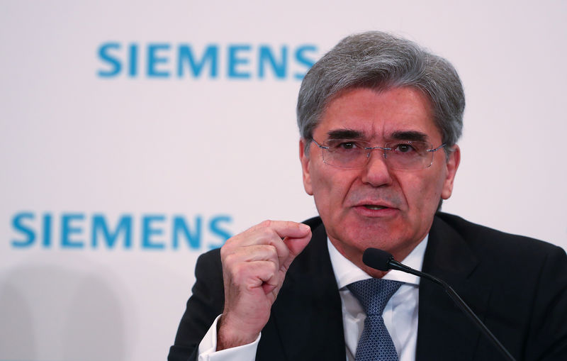 © Reuters. Siemens annual shareholders meeting in Munich