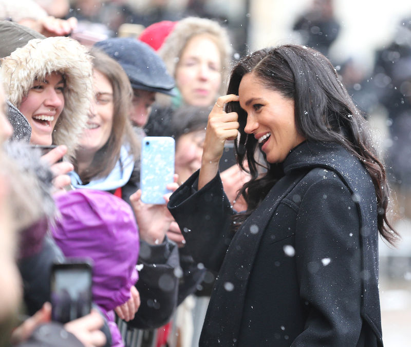 © Reuters. Meghan Markle durante visita a Bristol