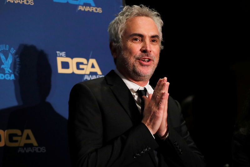 © Reuters. فوز ألفونسو كوارون بجائزة رابطة المخرجين الأمريكيين عن فيلمه "روما"
