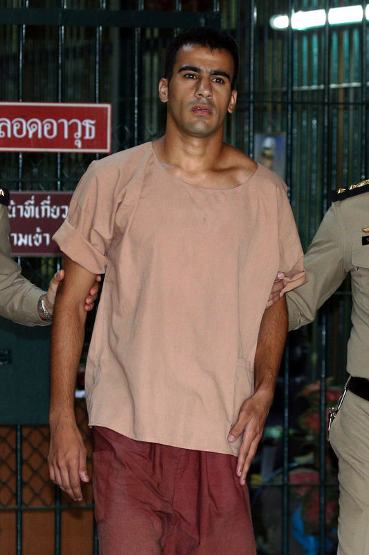 © Reuters. تايلاند تحمل أستراليا مسؤولية القبض على اللاعب البحريني العريبي