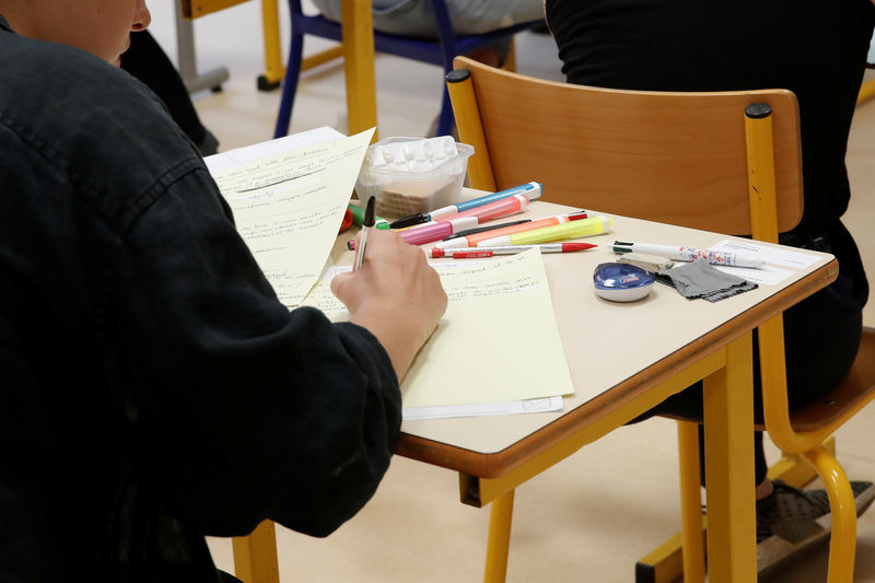 © Reuters. LA JUSTICE EXIGE D'UNE UNIVERSITÉ LA TRANSPARENCE SUR PARCOURSUP