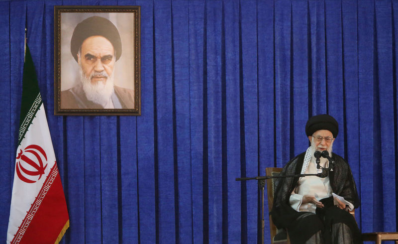 © Reuters. Líder supremo do Irã, aiatolá Ali Khamenei, em Teerã