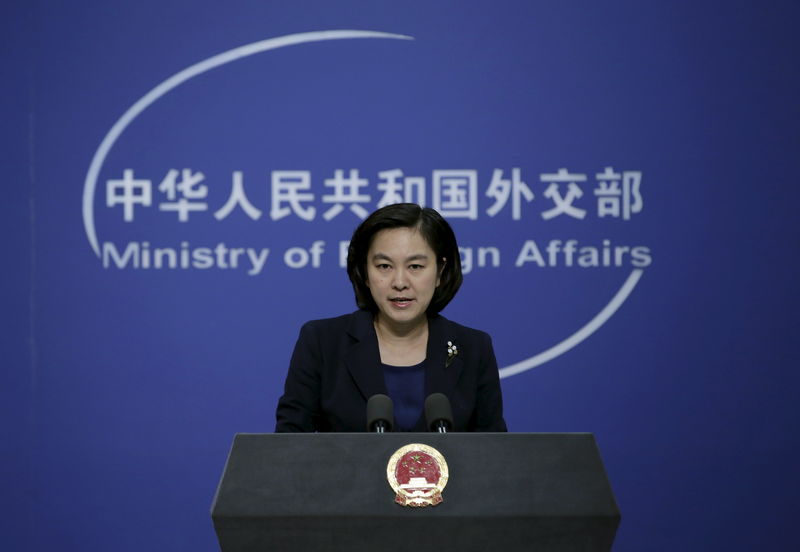 © Reuters. China espera resultados positivos del diálogo comercial con EEUU