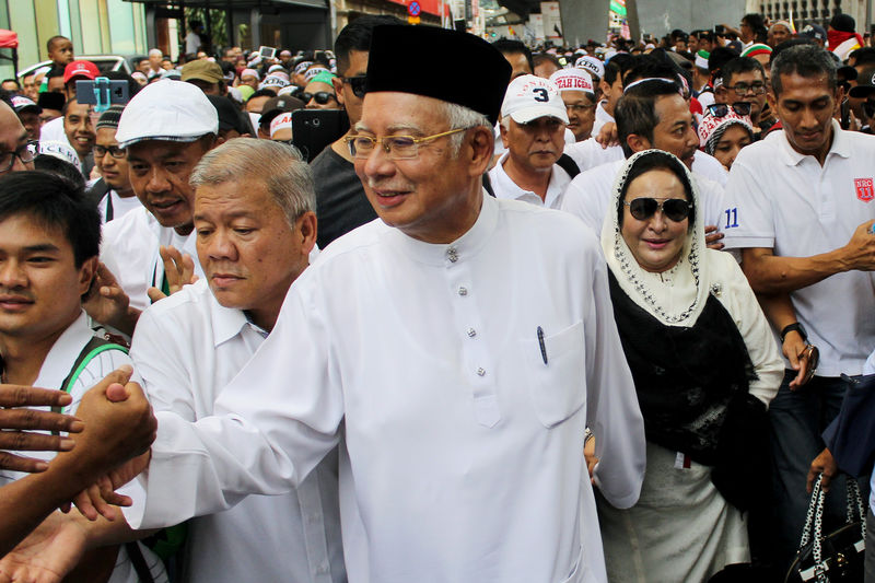 © Reuters. Ex-premiê da Malásia Najib Razak em Kuala Lumpur