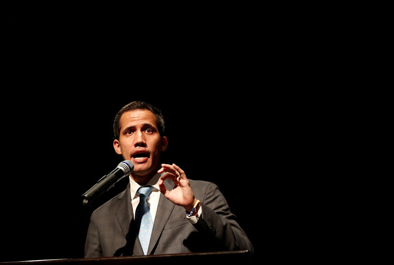 © Reuters. Guaidó dice que está trabajando para restablecer los vínculos con Israel