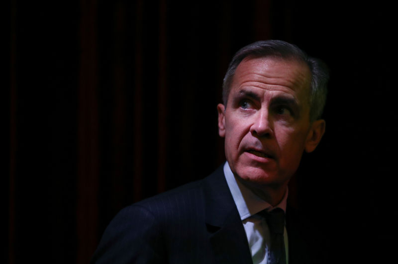 © Reuters. The Governor of the Bank of England, Mark Carney arrives at an FT event in London