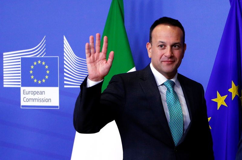 © Reuters. Premiê irlandês, Leo Varadkar, em Bruxelas