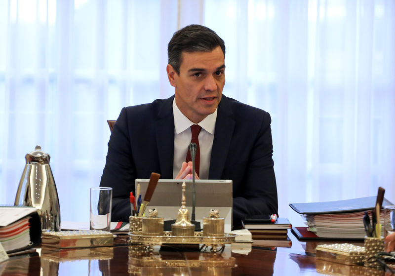 © Reuters. Sánchez hablará tras el consejo de ministros del viernes