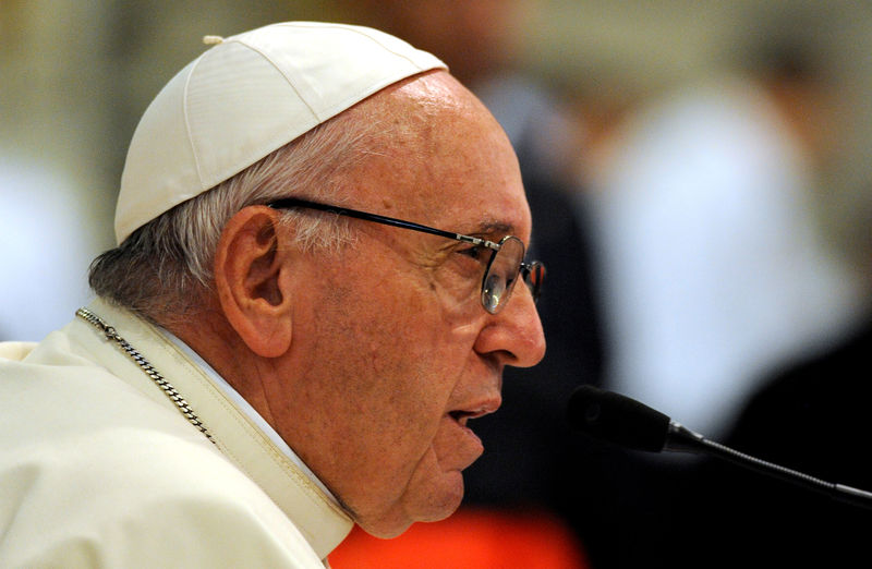 © Reuters. Papa Francisco em Palermo