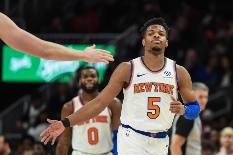 © Reuters. NBA: New York Knicks at Atlanta Hawks
