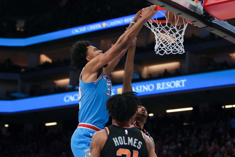 © Reuters. NBA: Phoenix Suns at Sacramento Kings