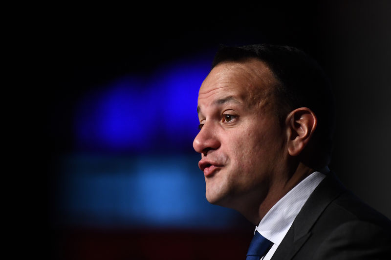 © Reuters. Primeiro-ministro da Irlanda, Leo Varadkar, em evento em Dublin