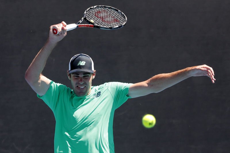 © Reuters. FILE PHOTO:  Tennis - Australian Open - First Round