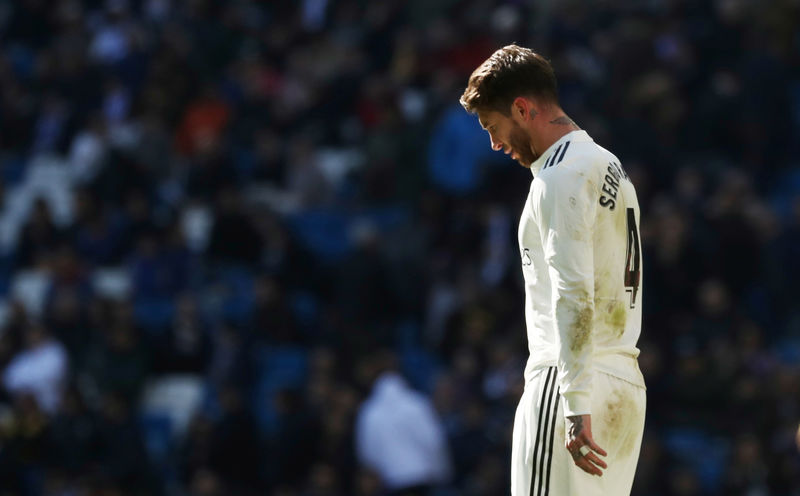 © Reuters. ريال مدريد يتعرض لهزيمة صادمة أمام جيرونا ويتراجع في سباق الدوري
