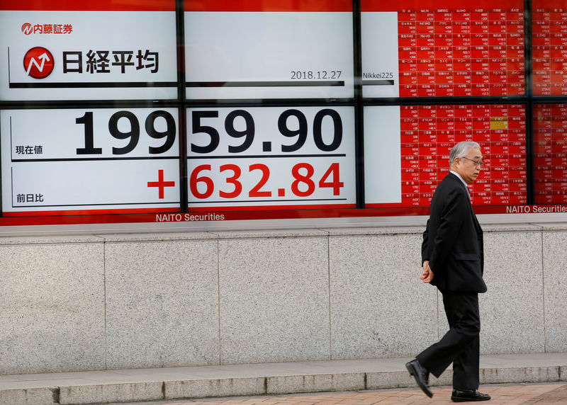 © Reuters. Nikkei rises 1.52% in early Tokyo trade