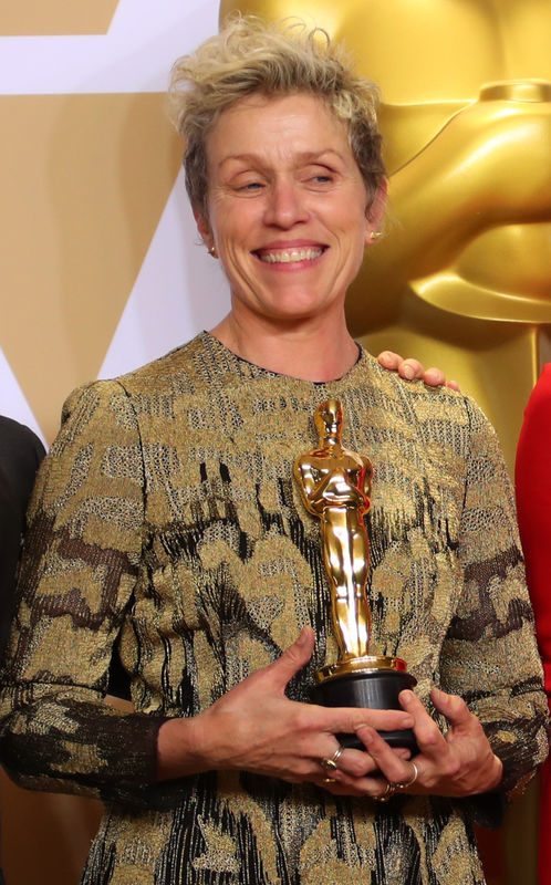 © Reuters. Mujeres en Hollywood ven algunos logros tras demanda de igualdad en los Oscar