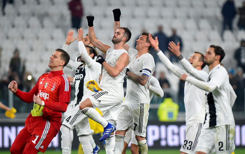 © Reuters. La temporada de la Juve comienza de verdad frente al Atlético